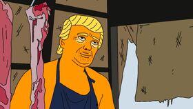 吃瓜厉害的老头